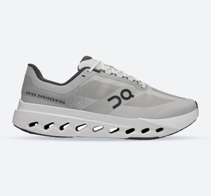 Women's Wide Fit On Cloudsurfer Next Wide Training Shoes - Glacier/White