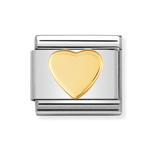 Classic Gold Heart Charm