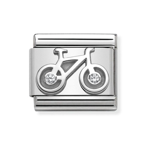 Classic Silver Bicycle Charm