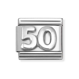 Classic Silver 50 Charm