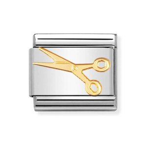 Classic Gold Little Scissors Charm