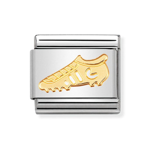 Classic Gold Football Boot Charm