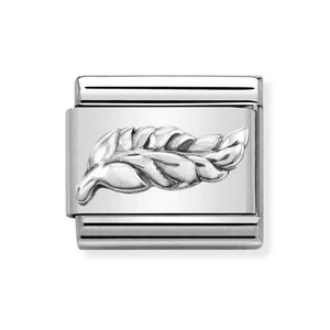 Classic Silver Feather Charm