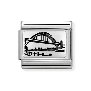 Classic Silver Newcastle Tyne Bridge Charm