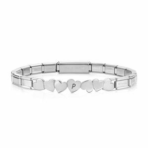 Trendsetter Steel Heart Bracelet
