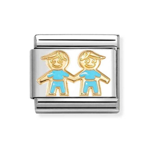 Classic Gold Boys Charm