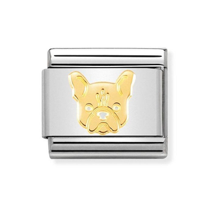 Classic Gold French Bulldog Charm