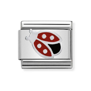 Classic Silver Ladybird Charm
