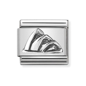 Classic Silver Opera House Charm