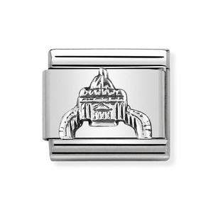 Classic Silver St. Peter's Square Charm
