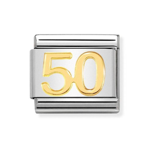 Classic Gold 50 Charm