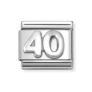Classic Silver 40 Charm