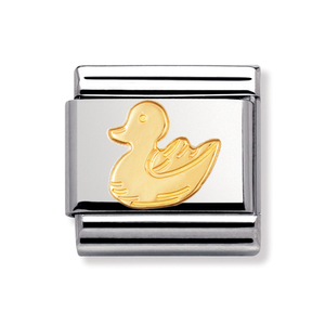 Classic Gold Duck Charm