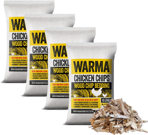 Premium Chicken Wood Chips 70Ltr 4 x 70 litre