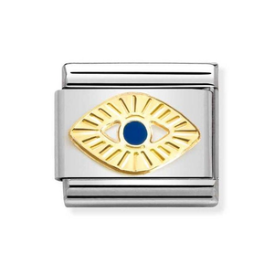 Classic Gold Eye of God Charm