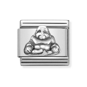 Classic Silver Buddha Charm