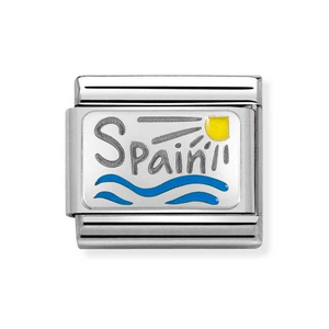 Classic Silver Spain Charm