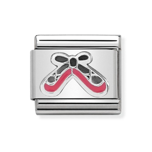 Classic Silver Ballet Shoes Charm