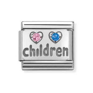 Classic My Family Silver Children Charm