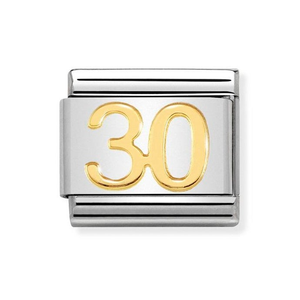 Classic Gold 30 Charm