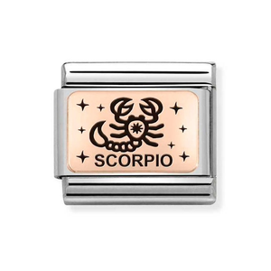 Classic Rose Gold Scorpio Charm