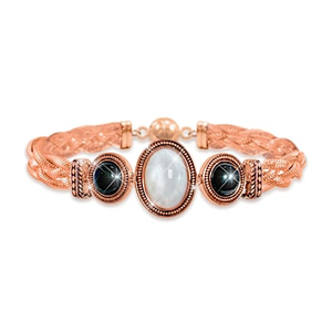 3.5-Carat Genuine Gems Serene Balance Wellness Bracelet