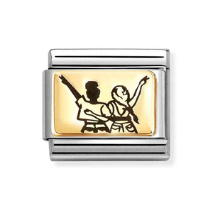 Classic Gold Friends Charm