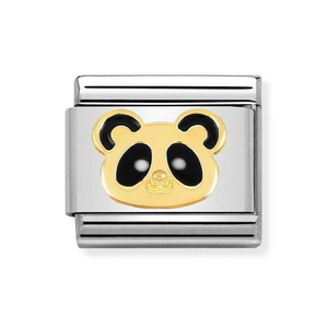 Classic Gold Panda Charm
