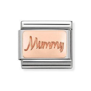 Classic Rose Gold Mummy Charm