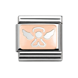 Classic Rose Gold Angel Charm