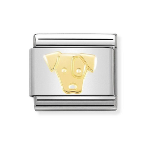 Classic Gold Jack Russell Charm