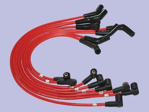 NGC103740/810RED - Britpart Silicone Ignition Leads in RED - Range Rover 4.0 & 4.6 1999 Onwards & Discovery 2 V8