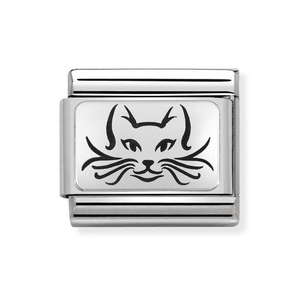 Classic Silver Cat Charm