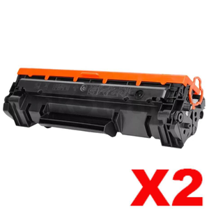 2 x HP 141A W1410A Compatible Black Toner Cartridge - 950 Pages