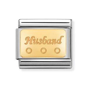 Classic Gold Husband Charm