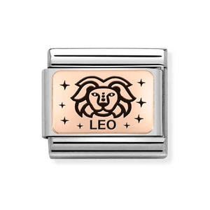 Classic Rose Gold Leo Charm