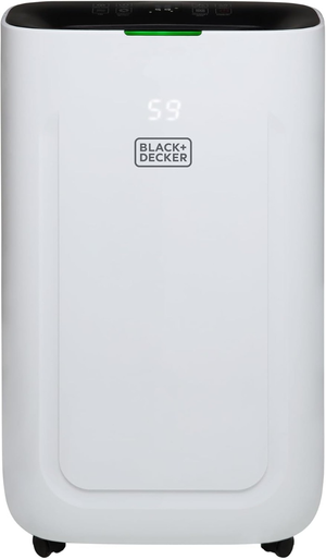 Black & Decker BXEH60014GB 20L Smart Dehumidifier 4 Modes & 24-Hour Timer White