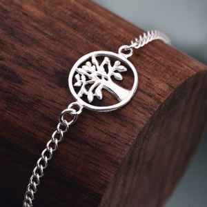 Tempest Wald Silver Tree Of Life Bracelet