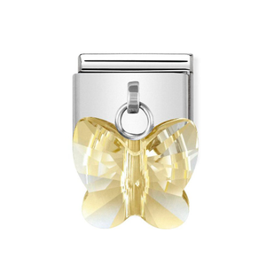 Classic Golden Butterfly Pendant Charm