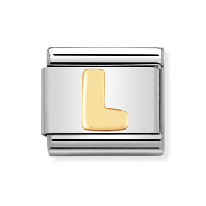 Classic Gold Letter L Charm