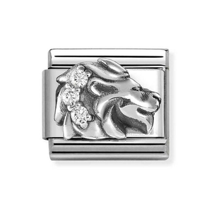 Classic Silver Leo Charm