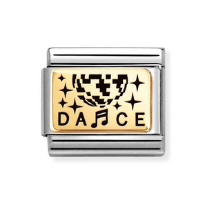 Classic Gold Disco Ball Charm