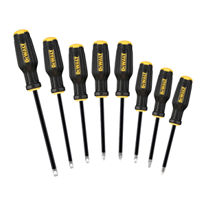 DeWalt DWHT65102-0 8 Piece TOUGHSERIES MaxFit Screwdriver Set