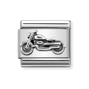 Classic Silver Vintage Bike Charm