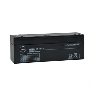 Fire Alarm Battery 12 Volt 2.3AH Sealed Lead Acid (SLA) Battery 12V 2.3Ah ENIX AMP9034
