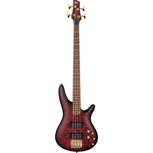 Ibanez SR300EDX Electric Bass (Wine Red Frozen Matte)