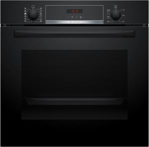 Bosch HQA574BB3B Series 4 Built-In oven with added steam function - Black