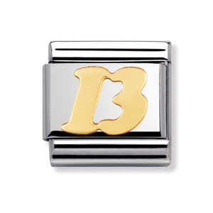 Classic Gold 13 Charm