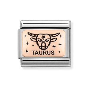 Classic Rose Gold Taurus Charm