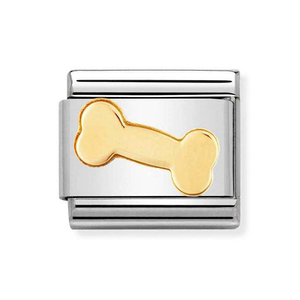 Classic Gold Bone Charm